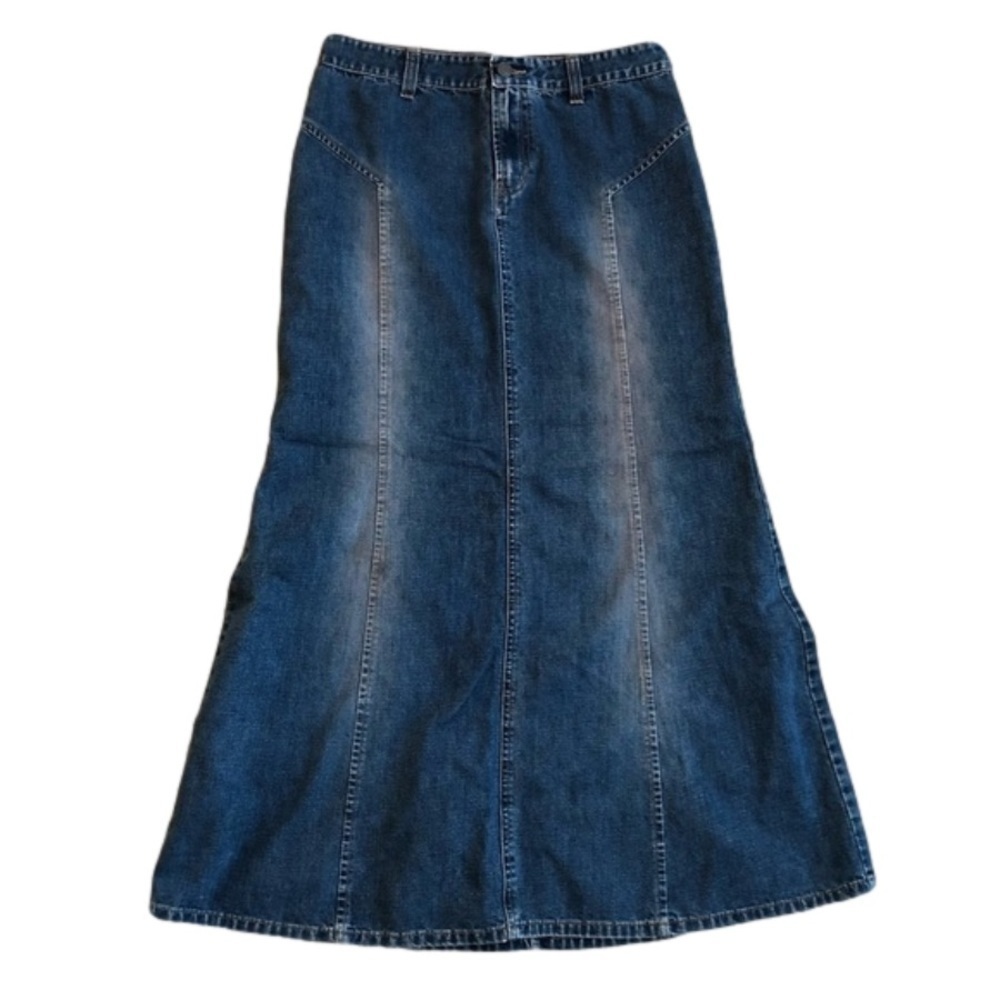 ❤️‍🔥Vintage Squeeze Stephen Hardy acid wash denim skirt size 7